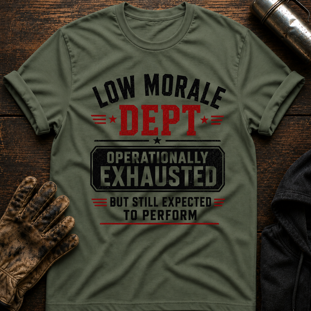 Exhausted Expected T-Shirt