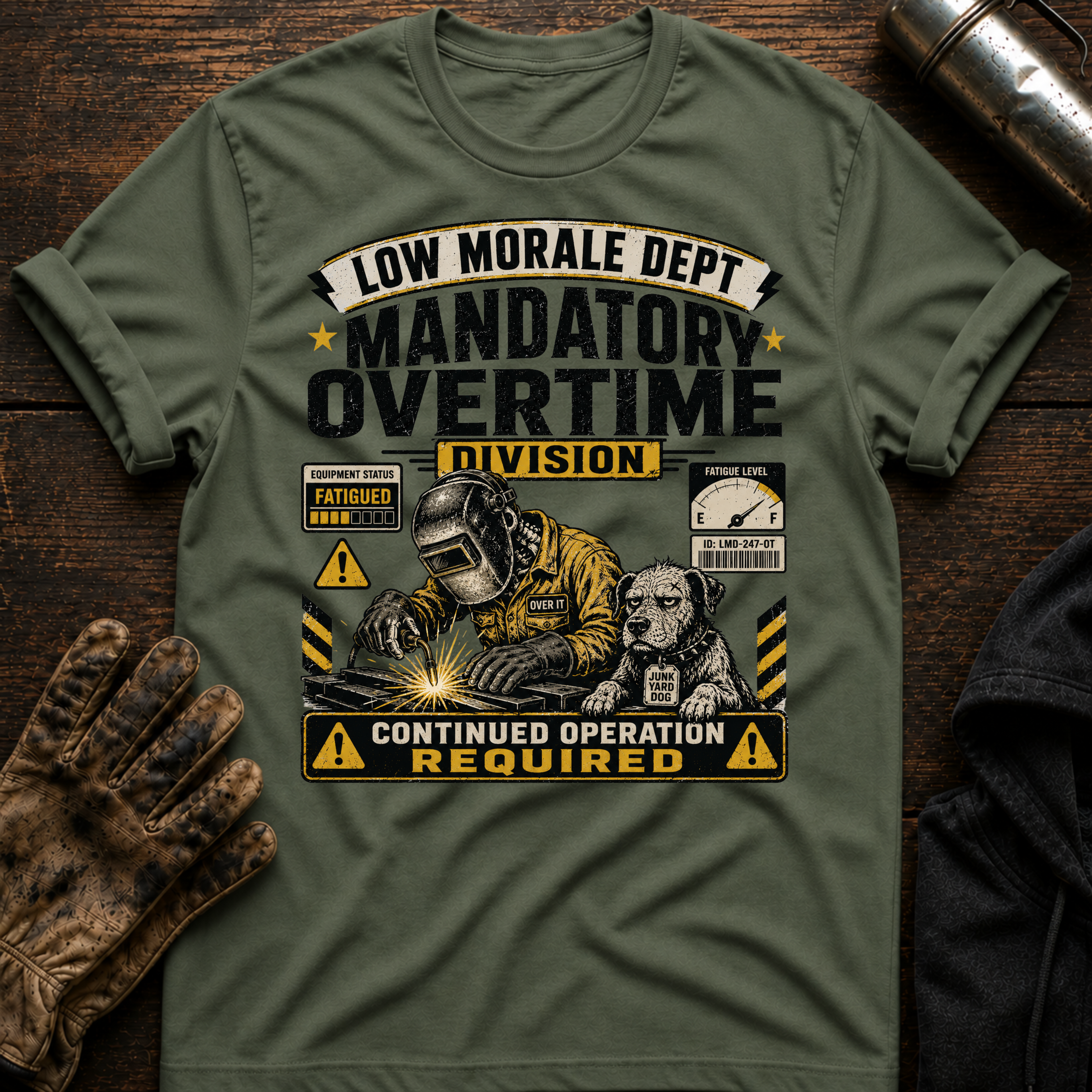 Welding Overtime T-Shirt