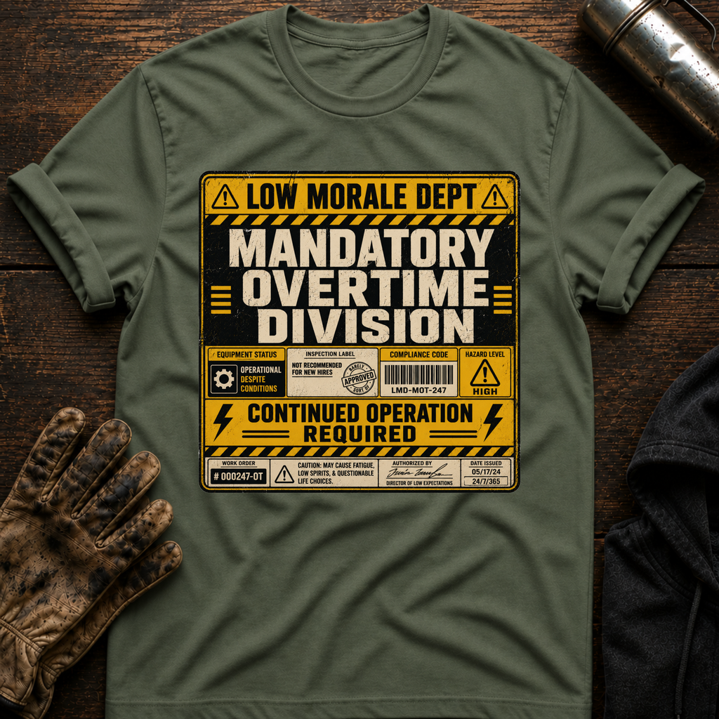 Inspection Label T-Shirt