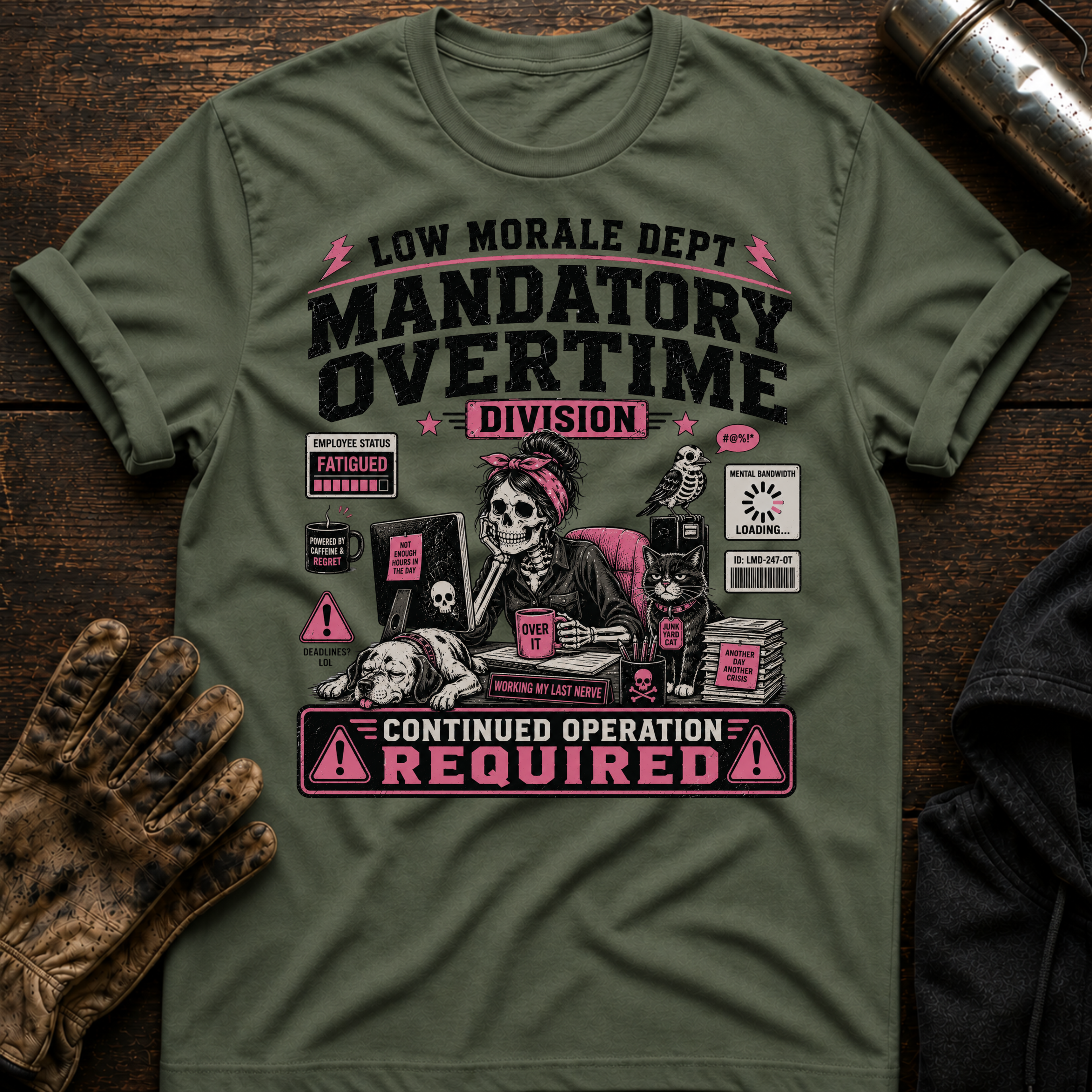 Mandatory Office Time T-Shirt