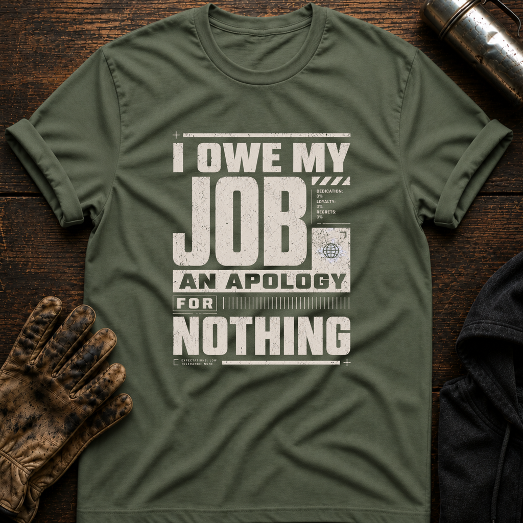 Job Apology T-Shirt