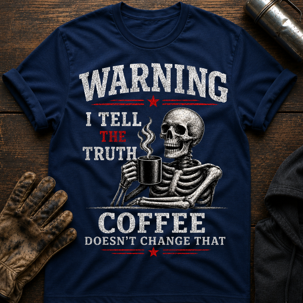 Warning Coffee T-Shirt