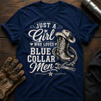 Loves Blue Collar T-Shirt