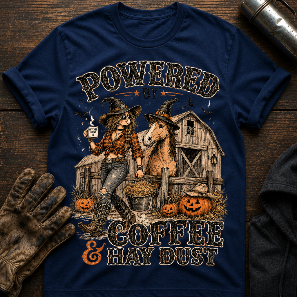 Powered By Hay Dust T-Shirt