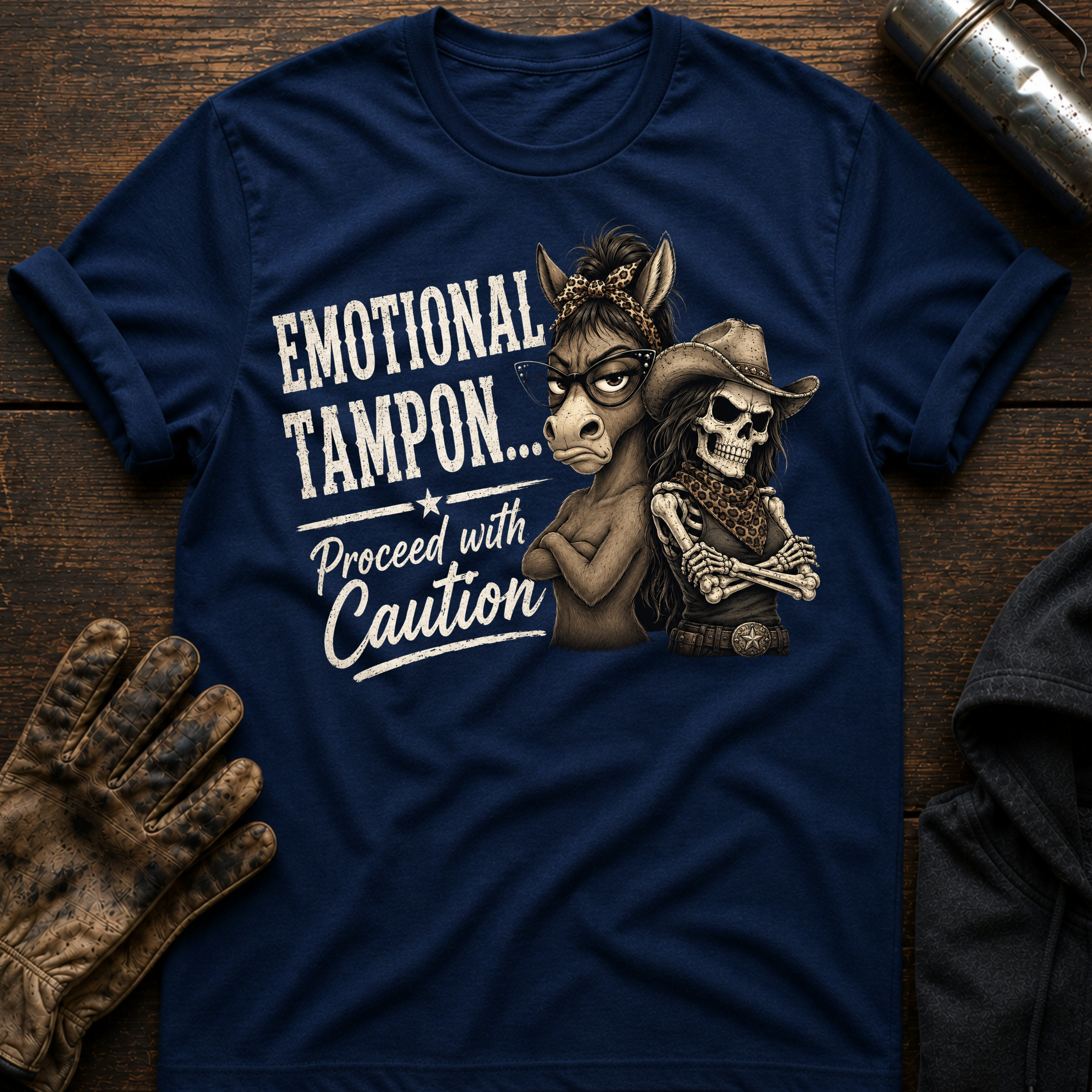 Caution Emotional T-Shirt
