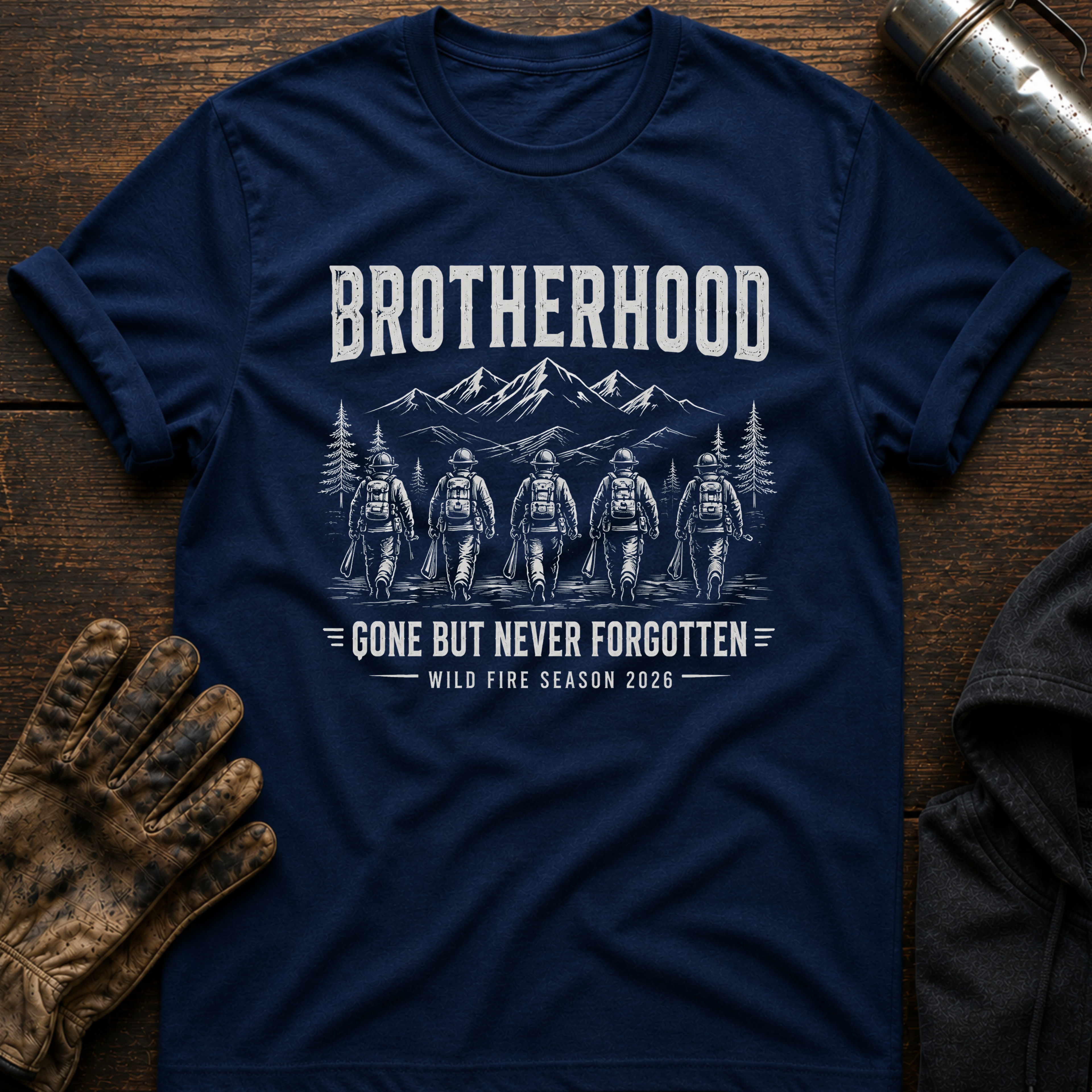 Fire Crew Never Forgotten T-Shirt