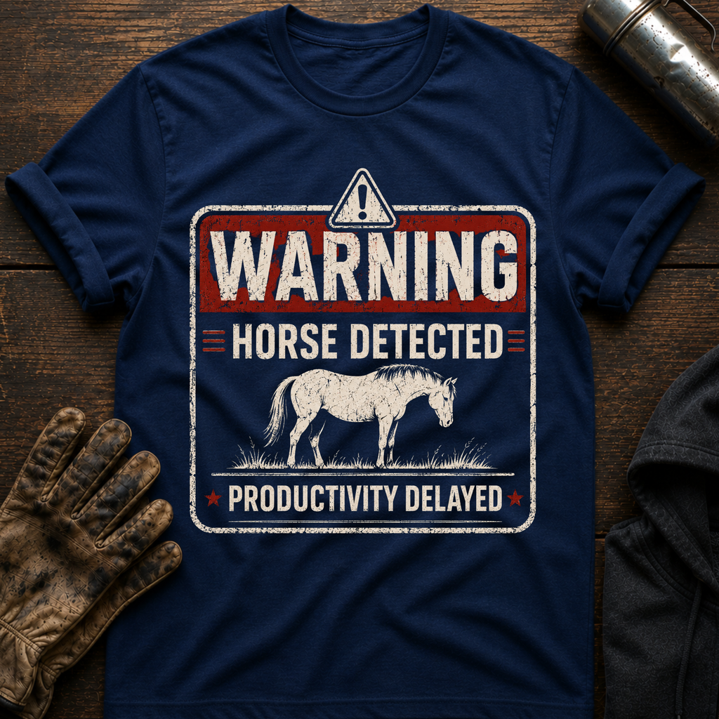 Horse Detected T-Shirt