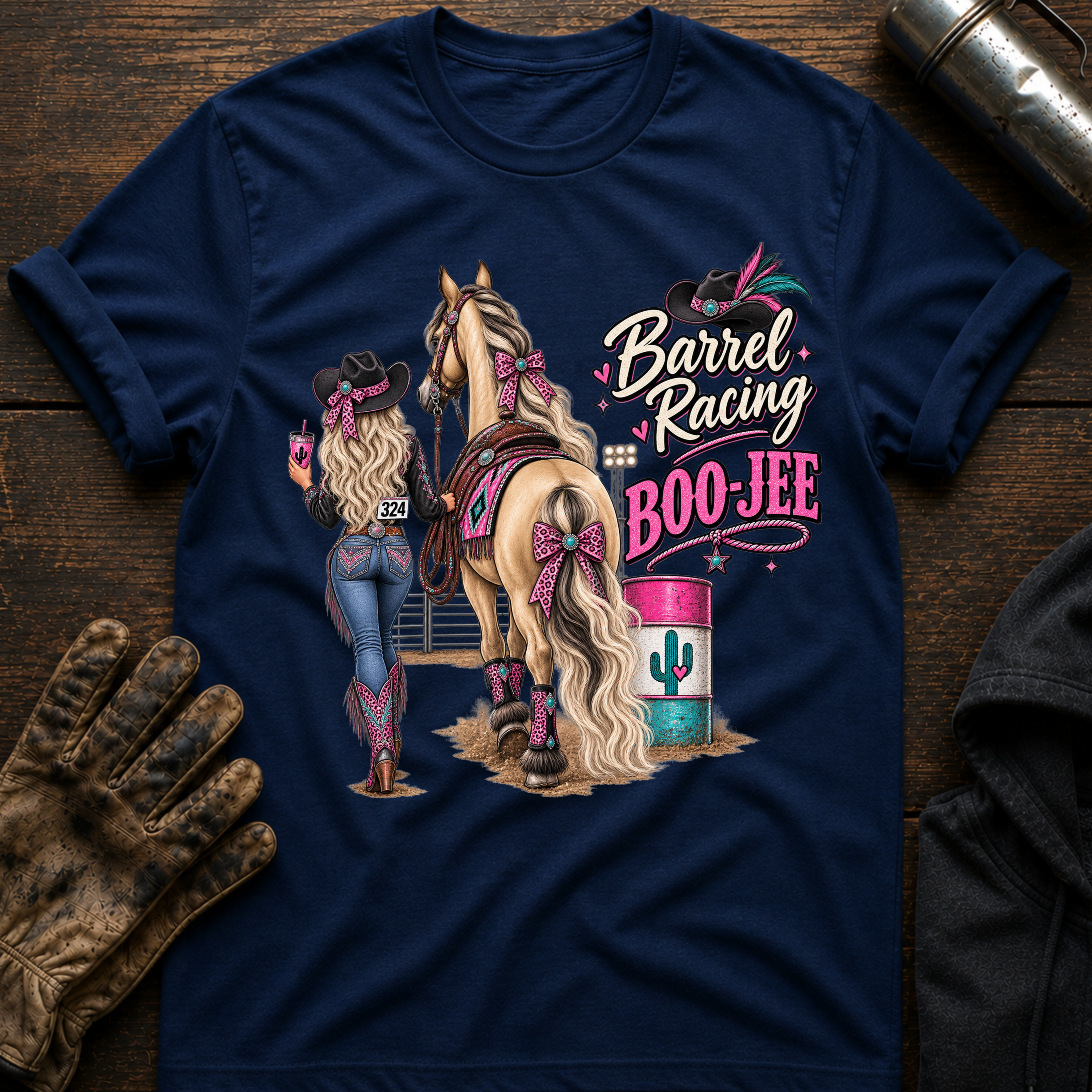 Barrel Racing Boojee T-Shirt