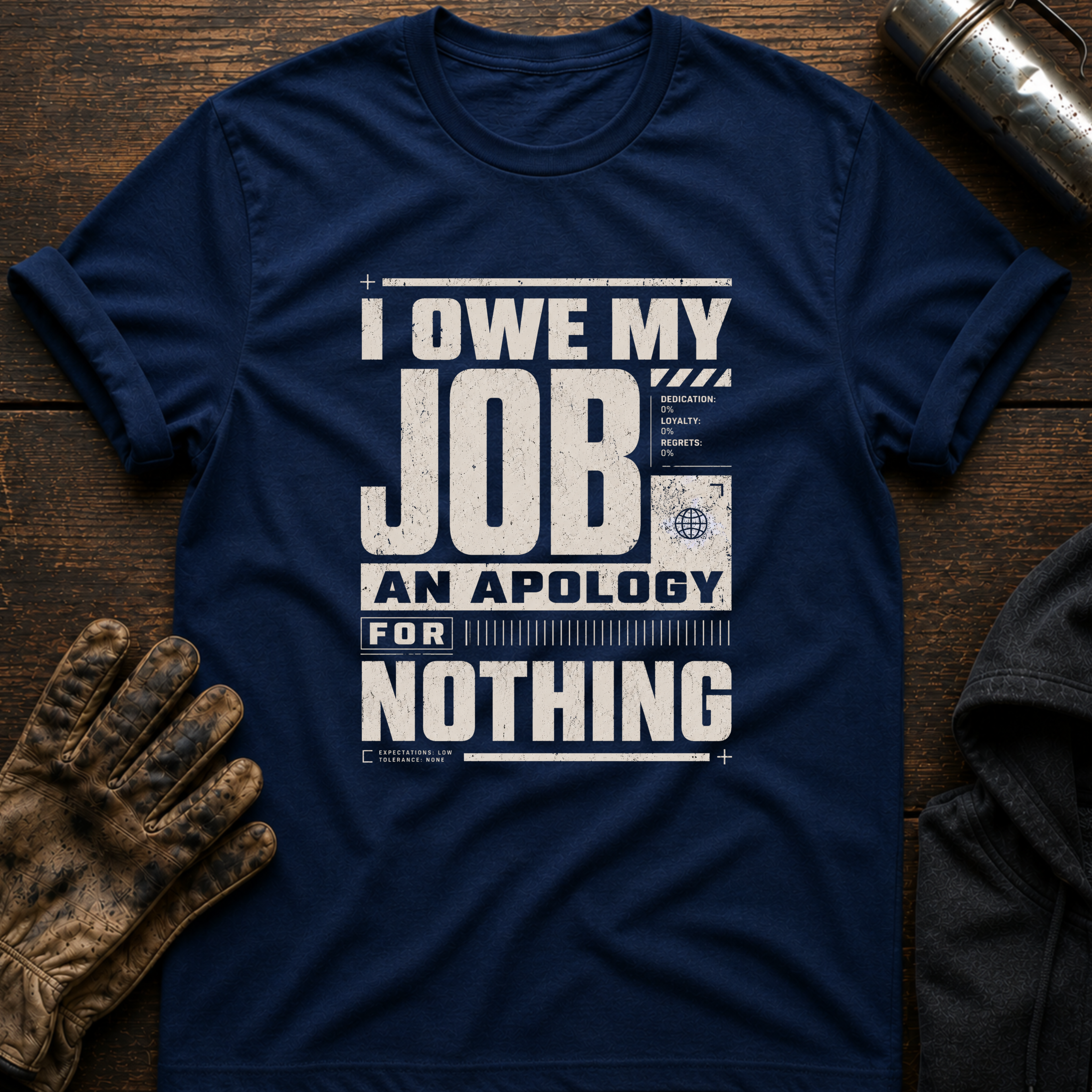 Job Apology T-Shirt