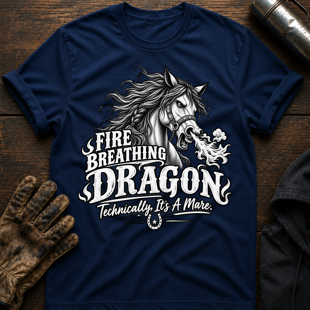 Fire Breathing Dragon T-Shirt