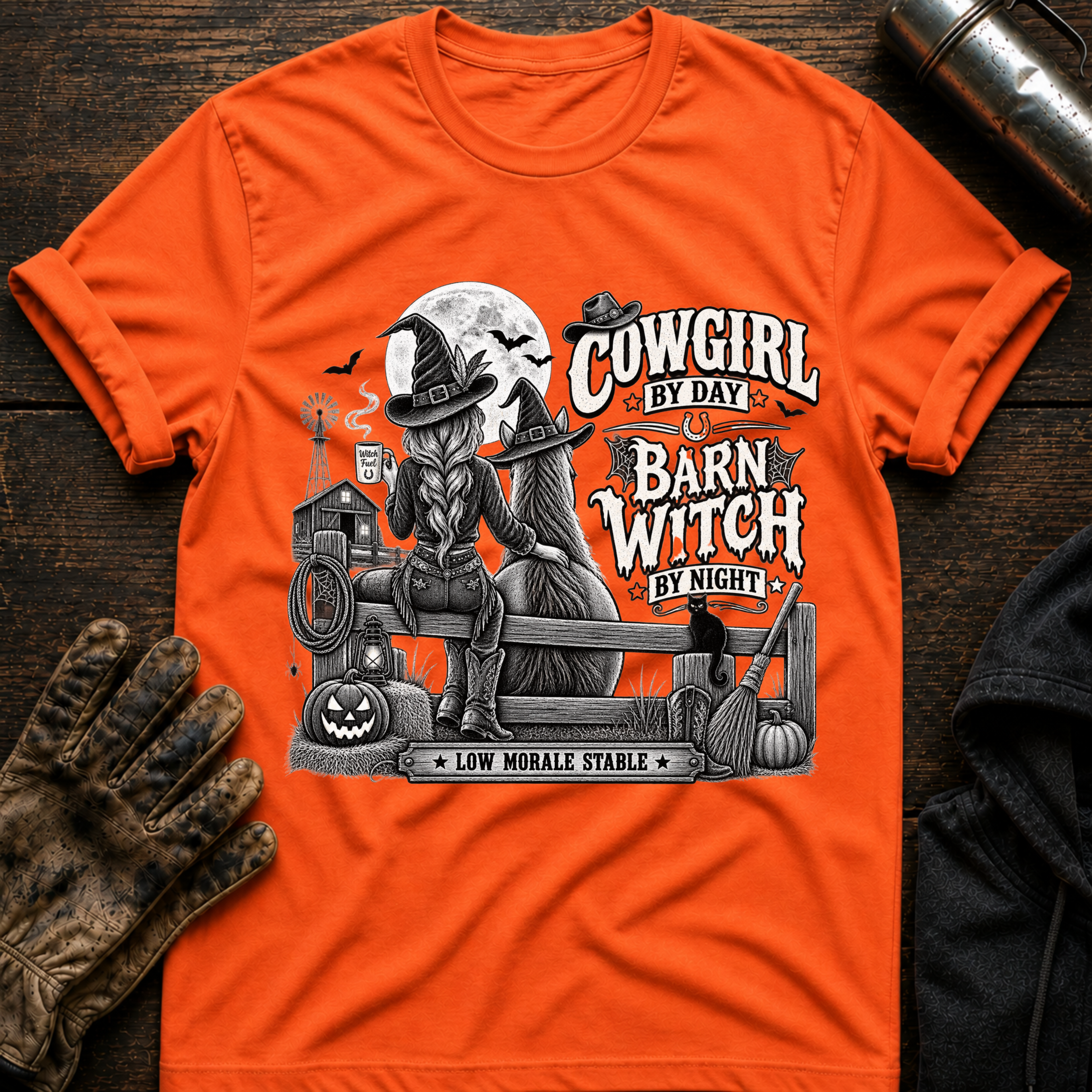 Barn Witch By Night T-Shirt