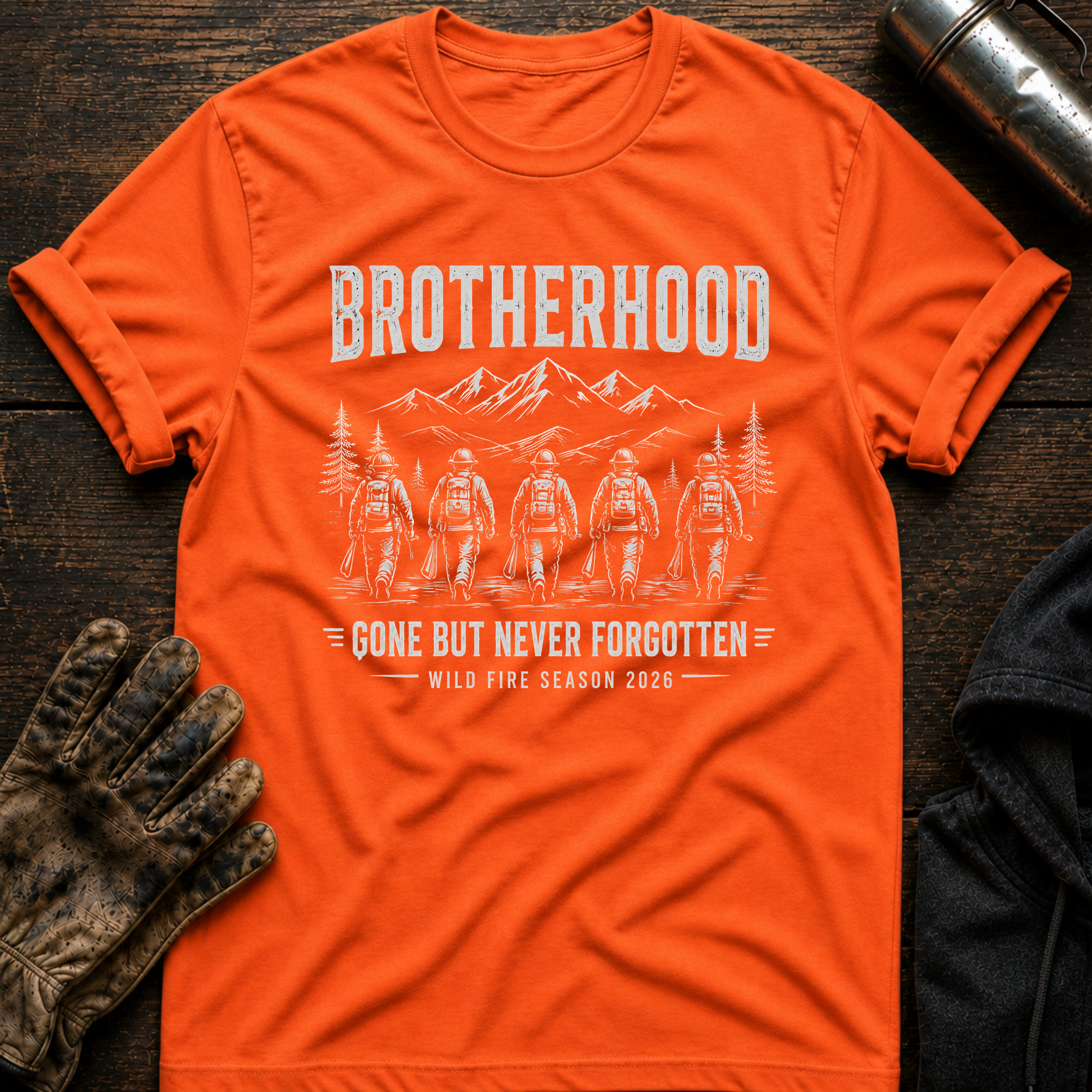 Fire Crew Never Forgotten T-Shirt
