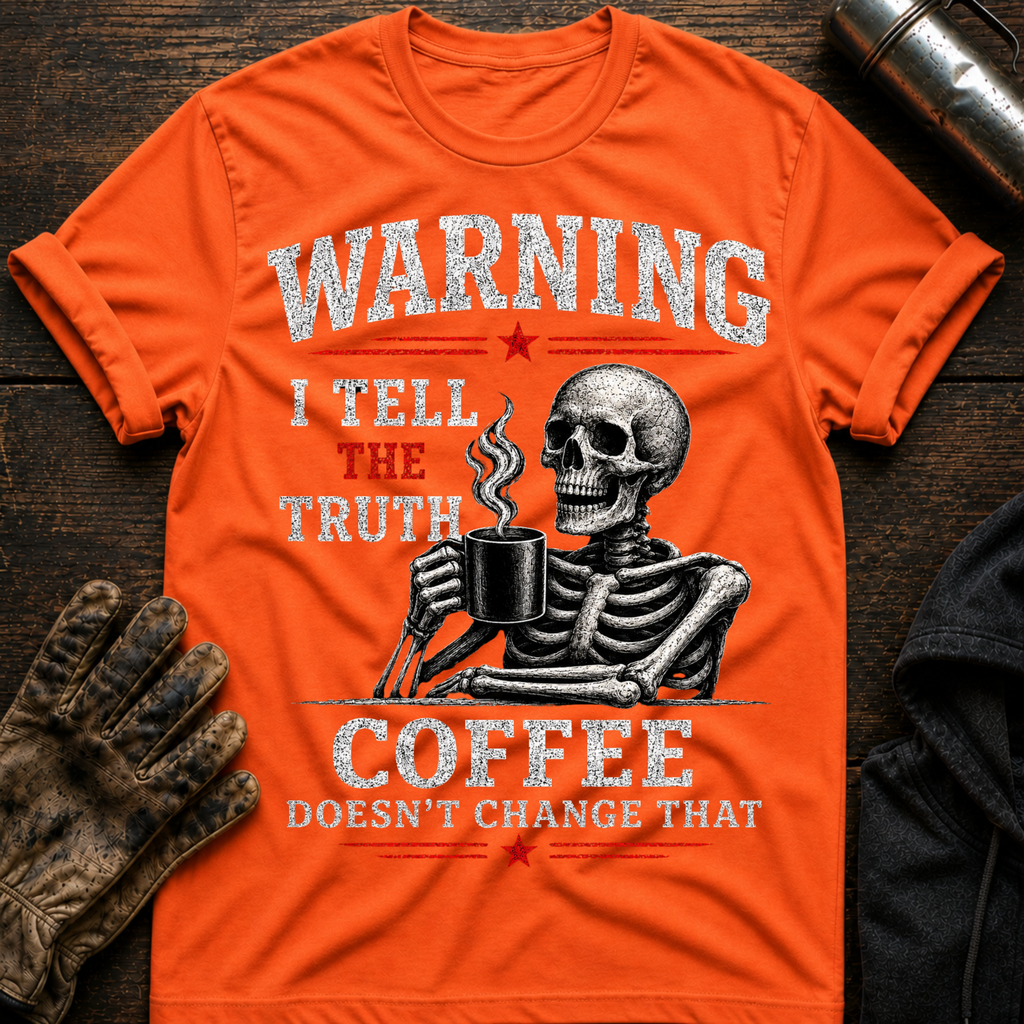 Warning Coffee T-Shirt