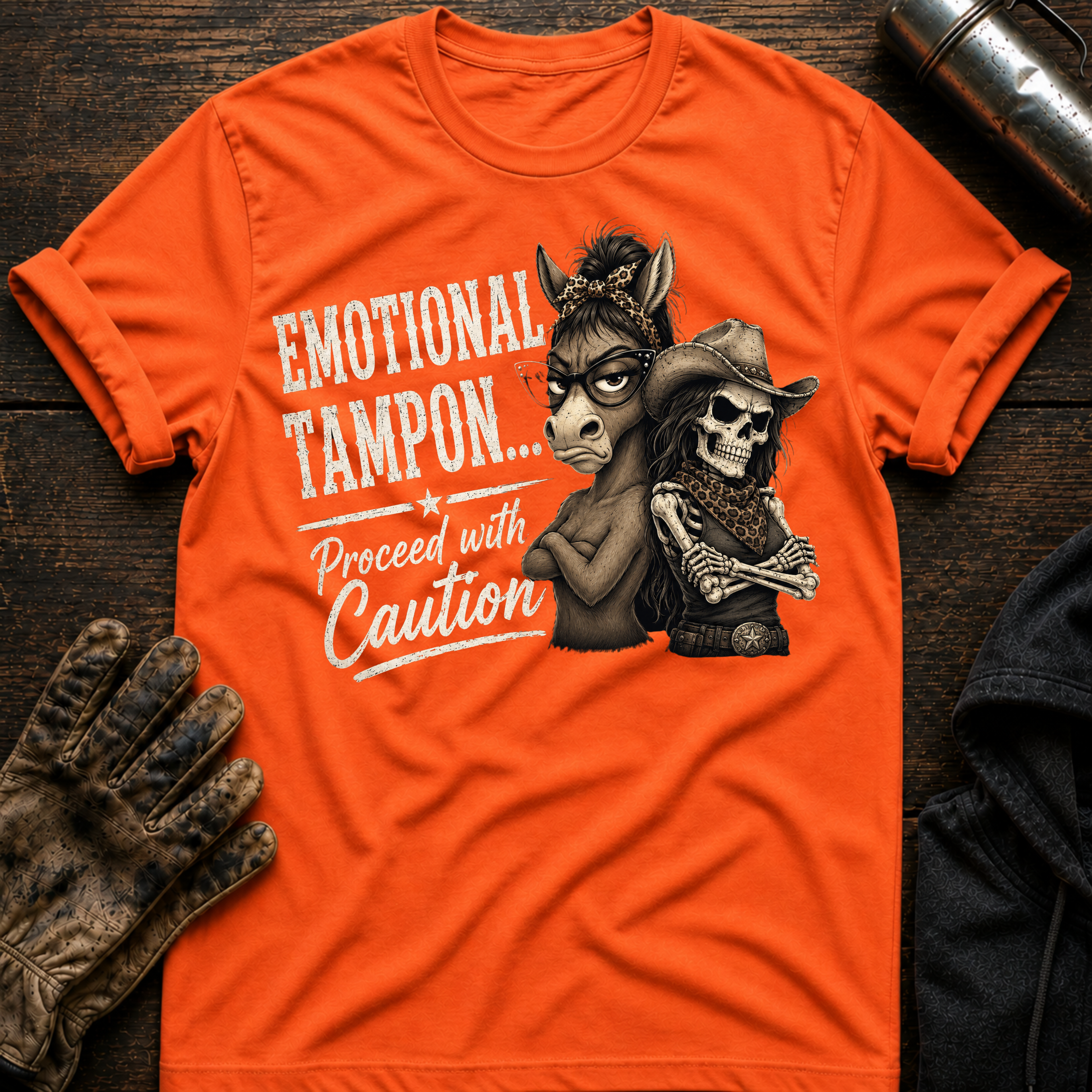 Caution Emotional T-Shirt