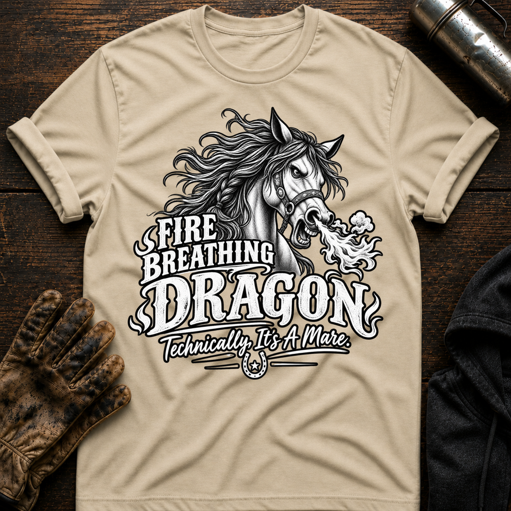 Fire Breathing Dragon T-Shirt