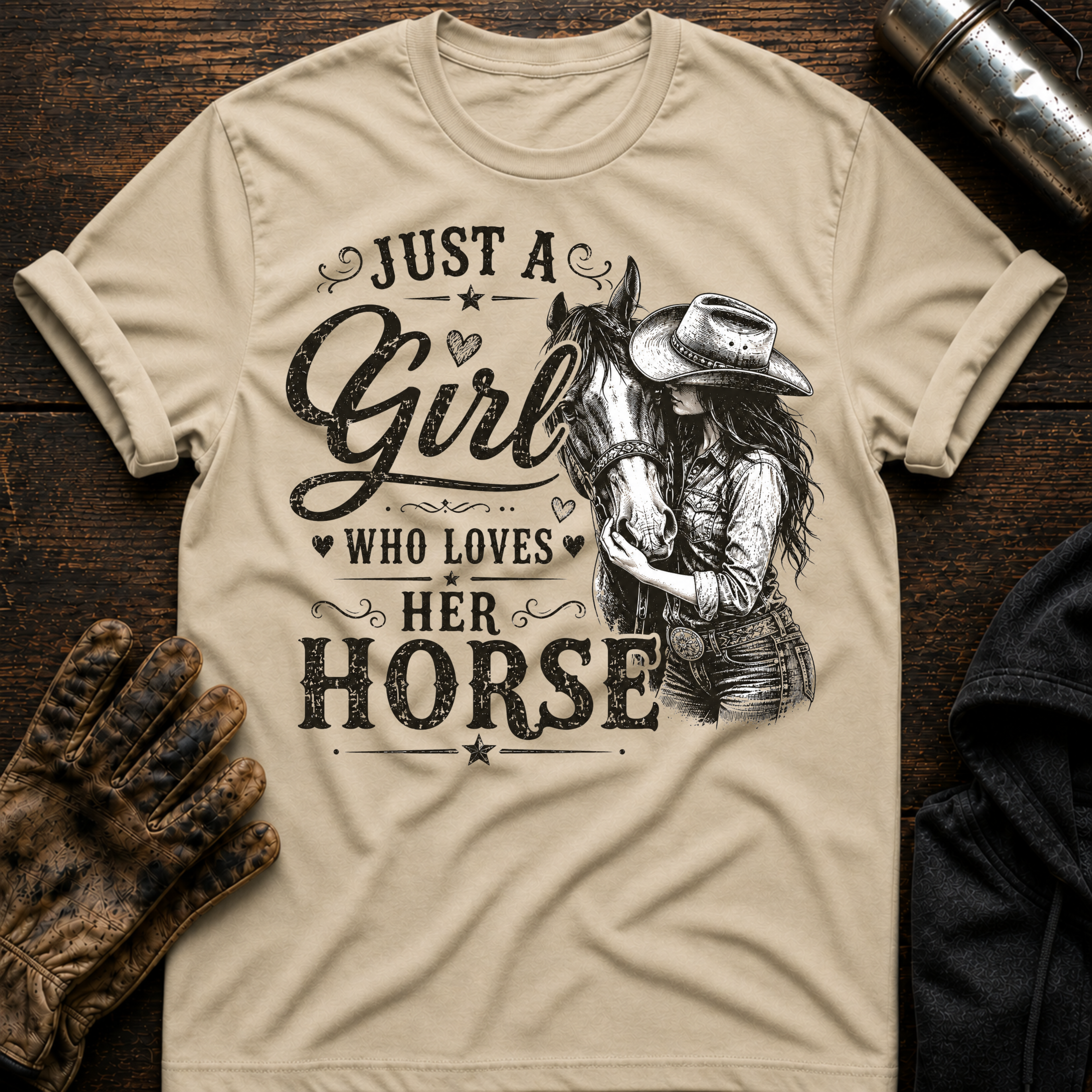 Loves Her Horse T-Shirt