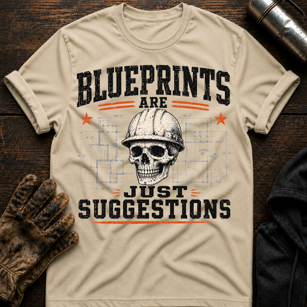 Blue Prints T-Shirt