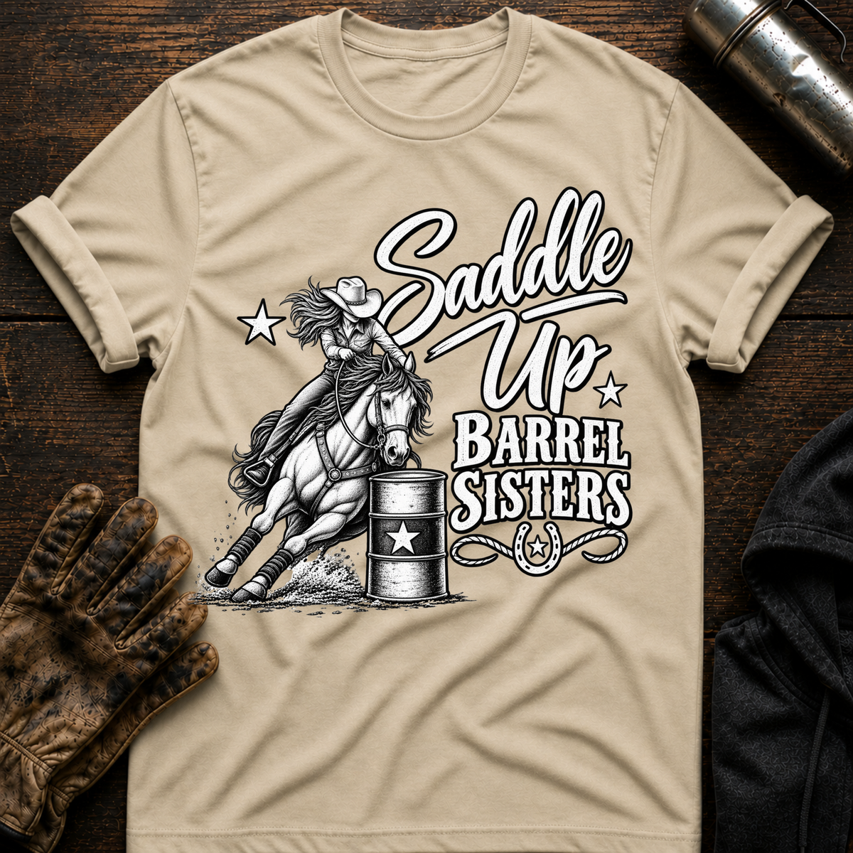 Saddle Up Barrel Sisters T-Shirt