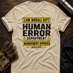 Human Error Department T-Shirt