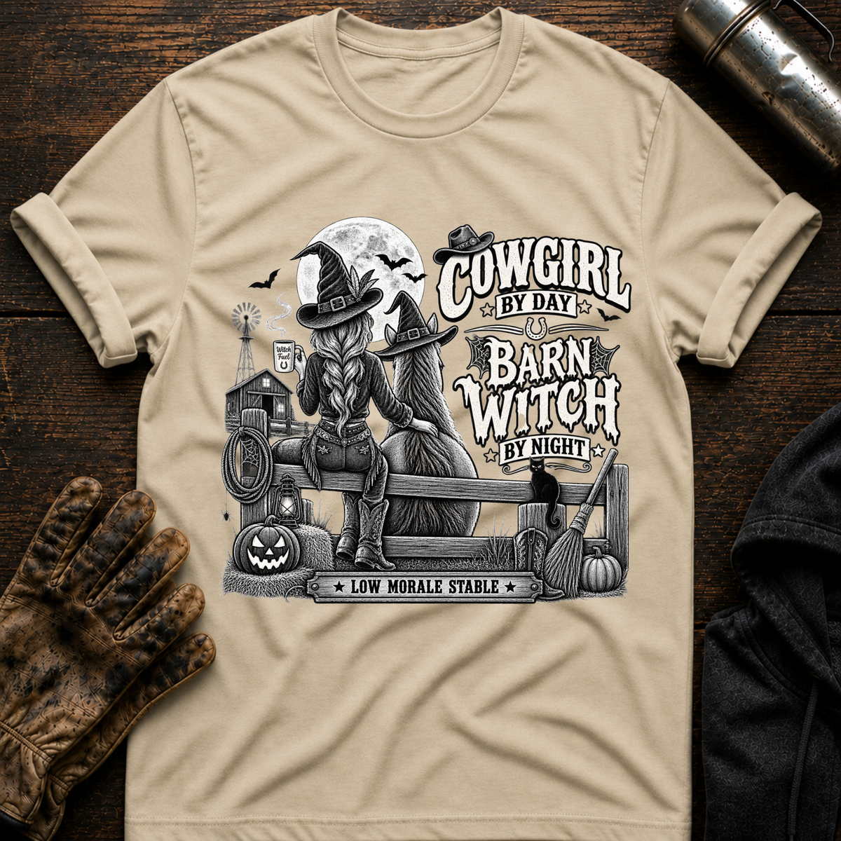 Barn Witch By Night T-Shirt
