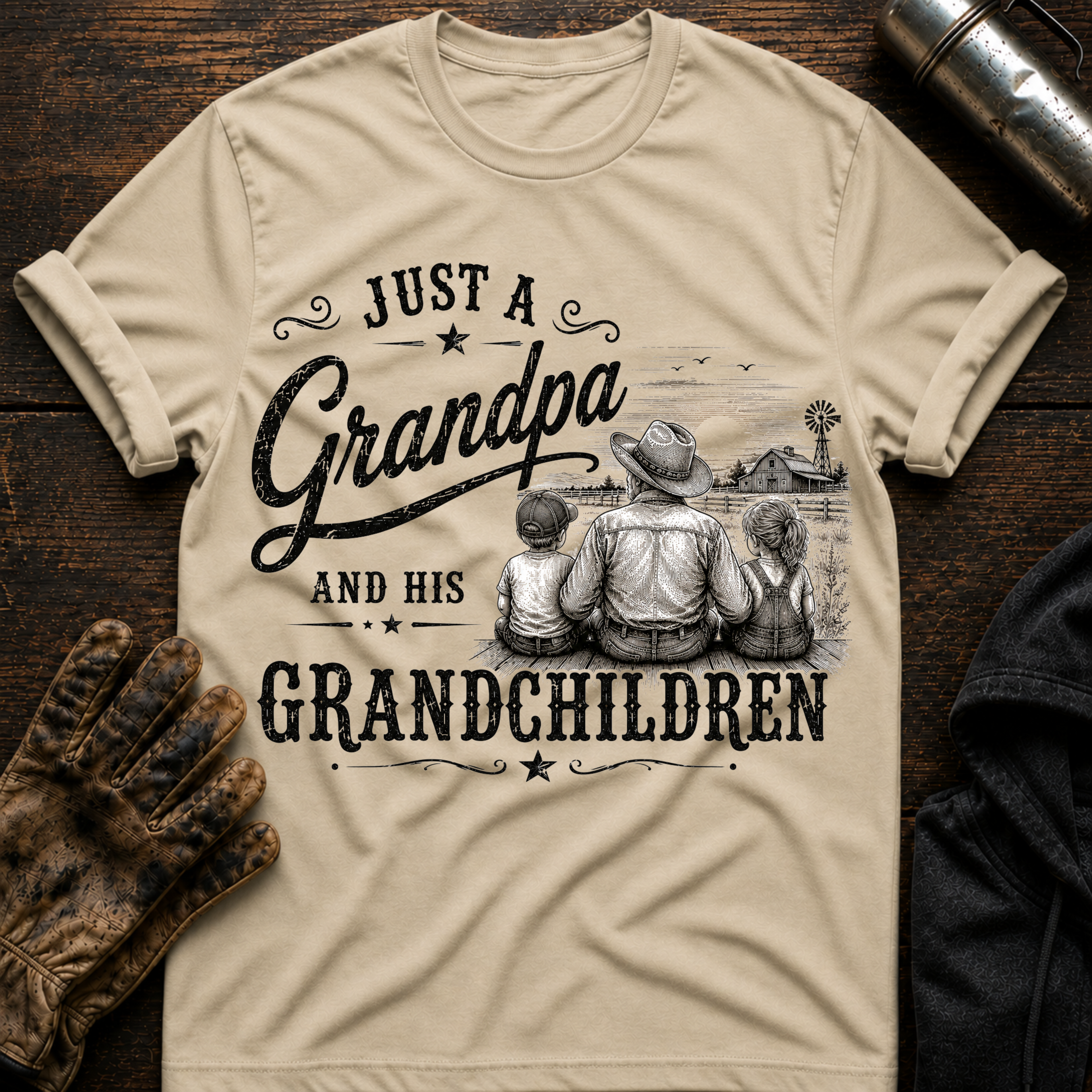 His Grandchildren T-Shirt