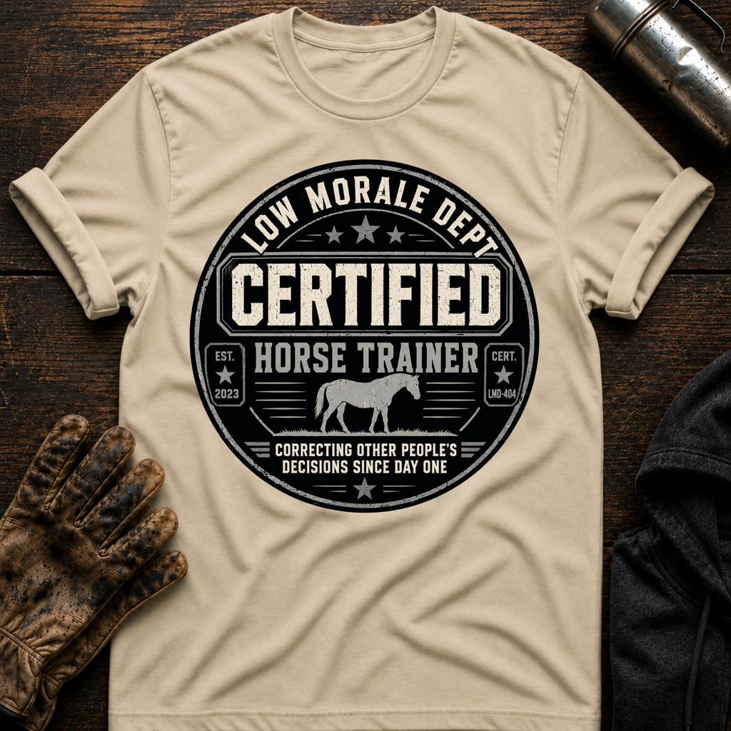 Horse Correcting Day T-Shirt