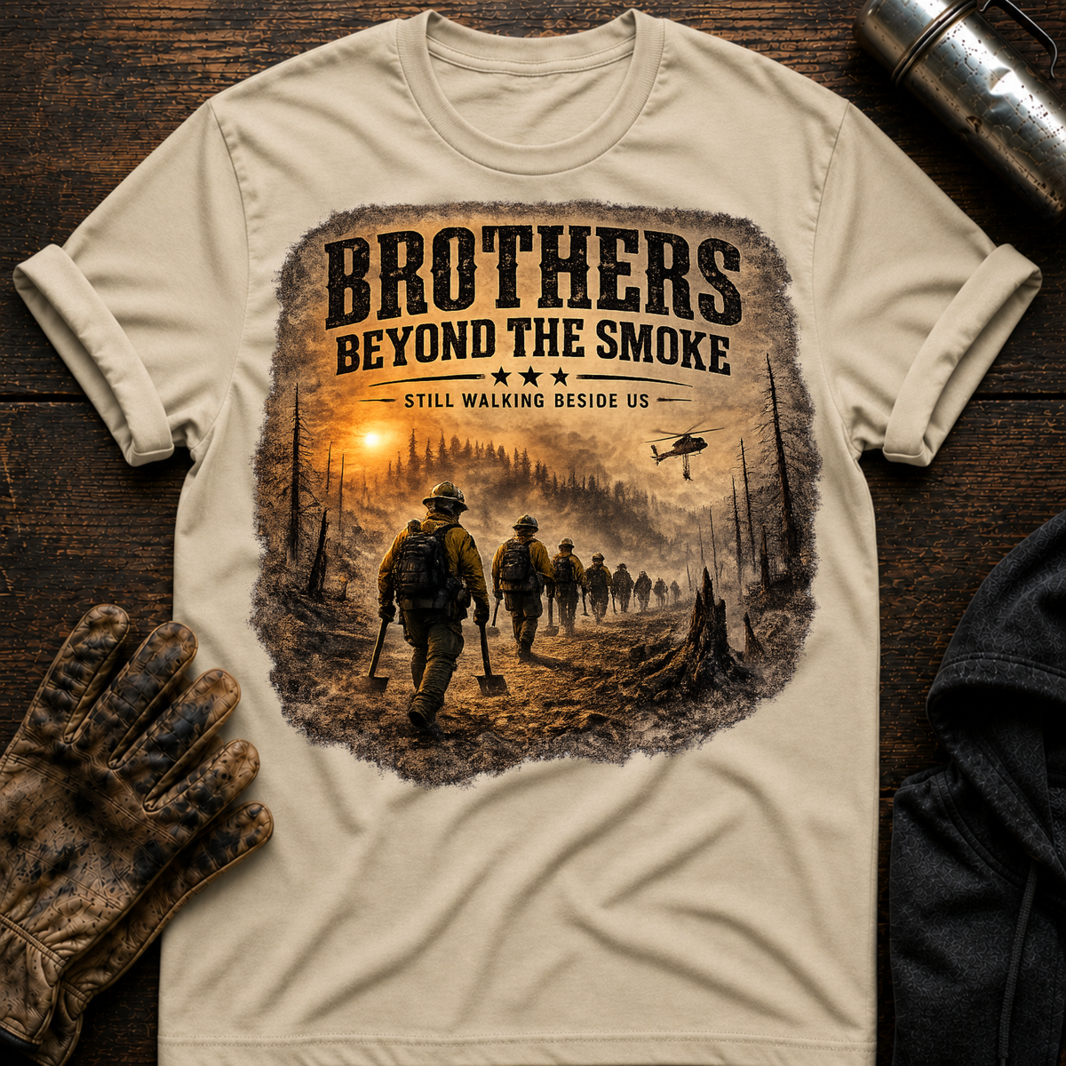 Brothers Walking T-Shirt
