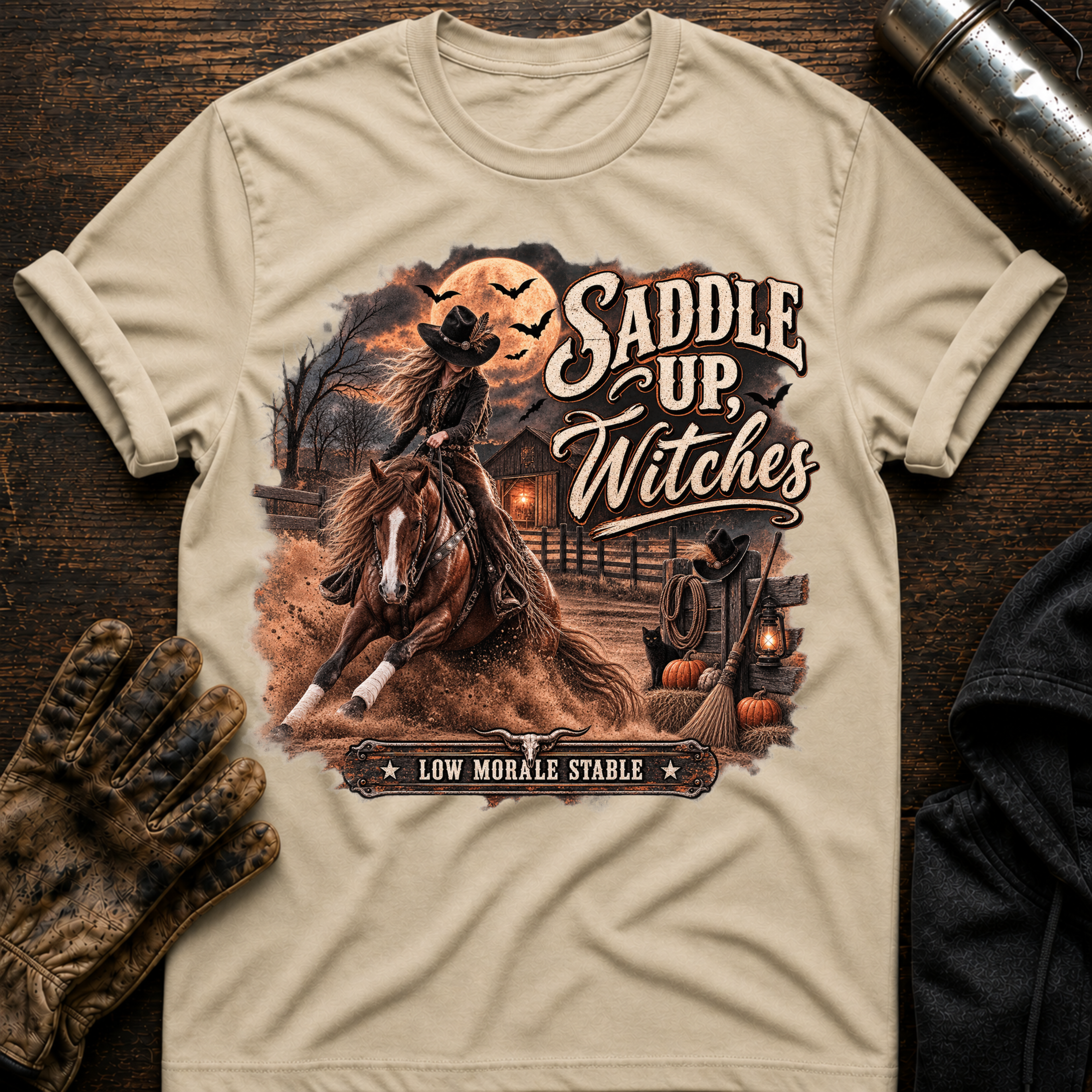 Saddle Up Witches T-Shirt