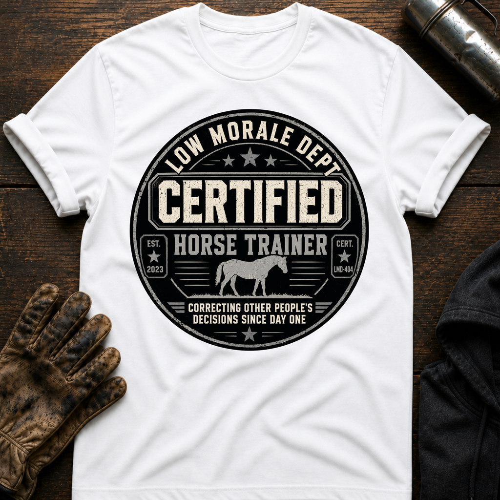 Horse Correcting Day T-Shirt