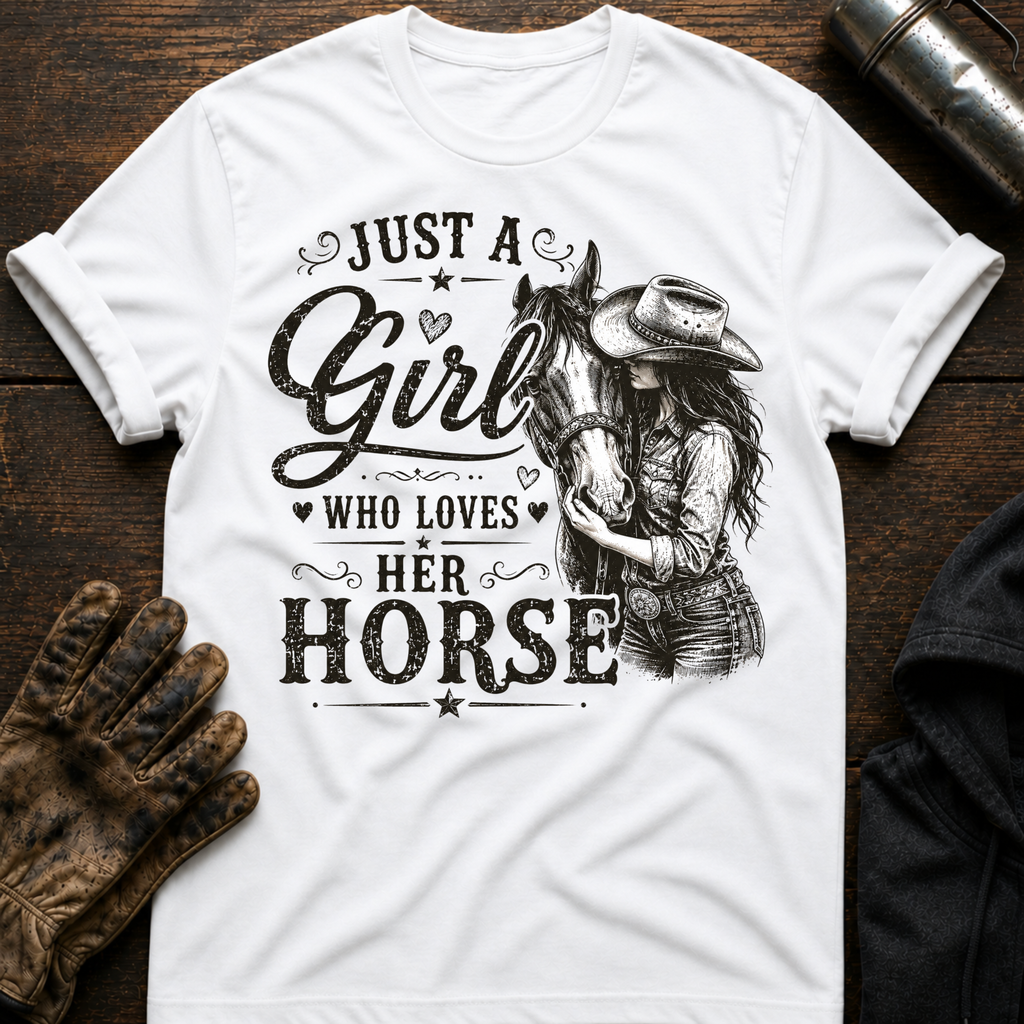 Loves Her Horse T-Shirt