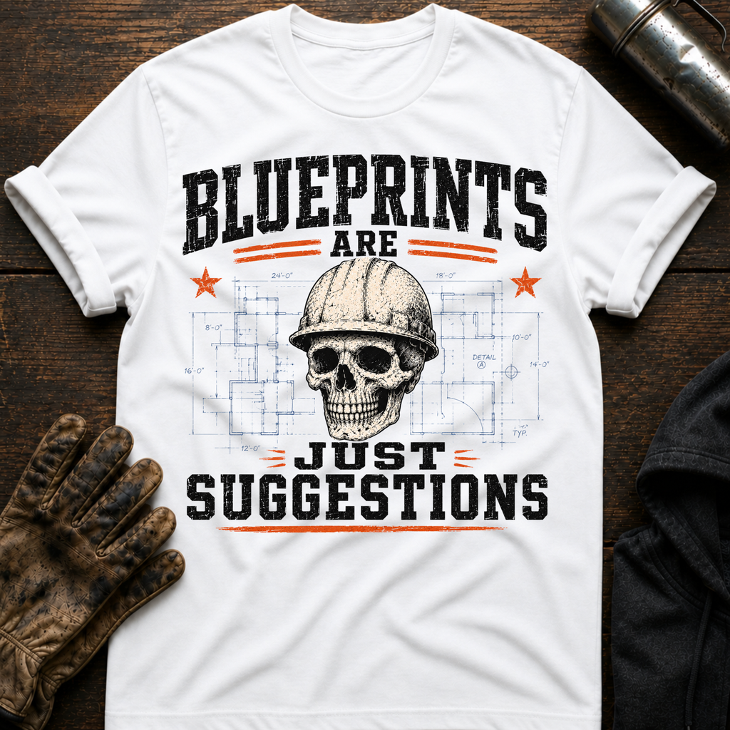 Blue Prints T-Shirt