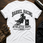 Barrel Racing Athletic Dept T-Shirt