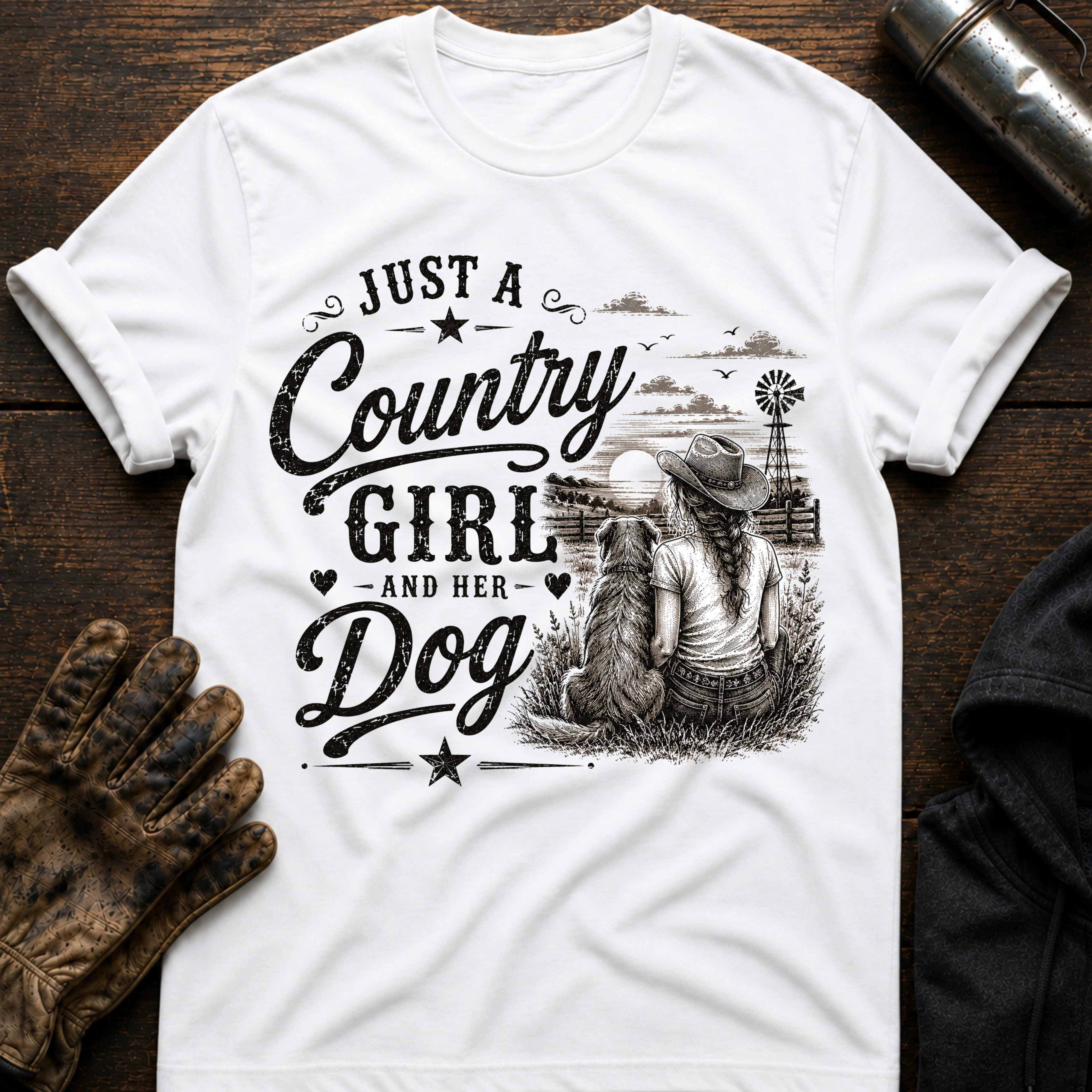 Loves Her Dog T-Shirt