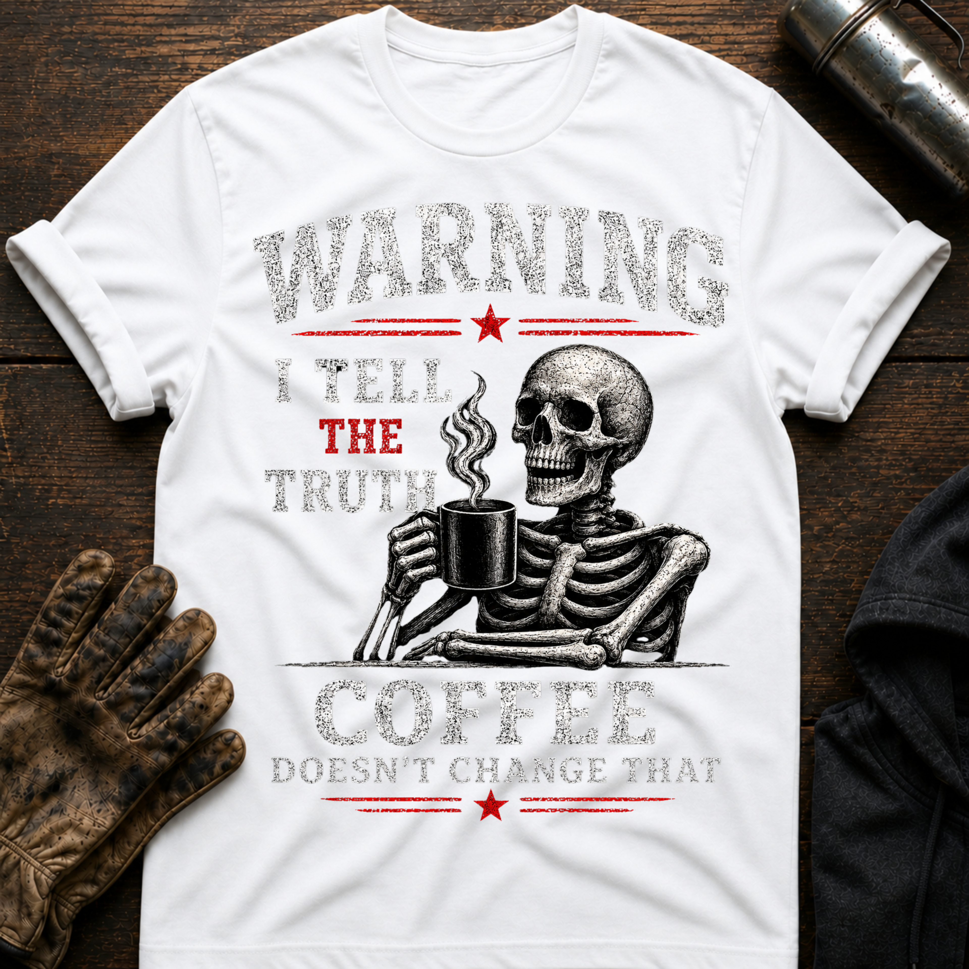 Warning Coffee T-Shirt