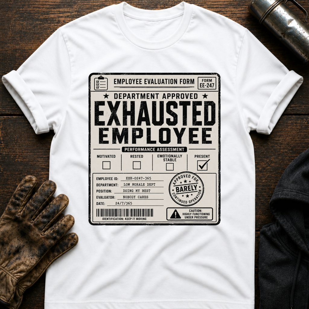 Exhausted Employee T-Shirt