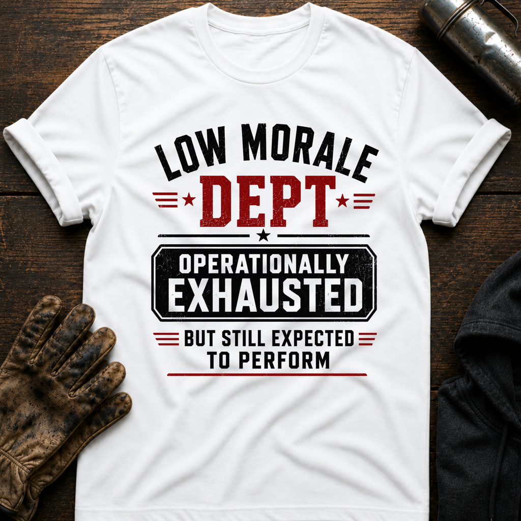 Exhausted Expected T-Shirt