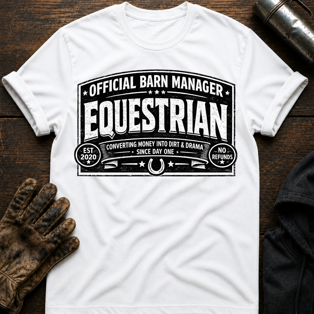 Barn Manager Dirt T-Shirt
